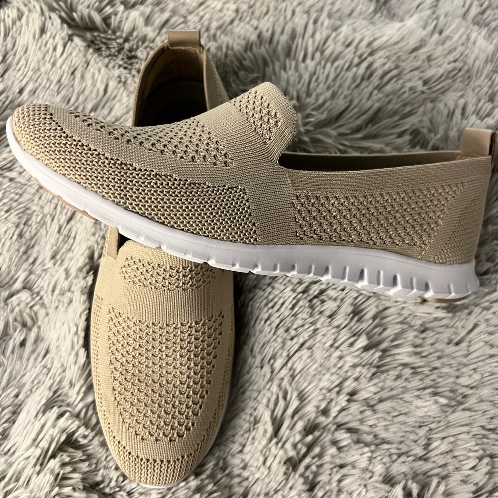 Cole Haan zero grand Shoes- knit and Leather.
